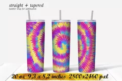 Abstract tumbler,Tie Dye tumbler,20oz skinny tumbler Product Image 1