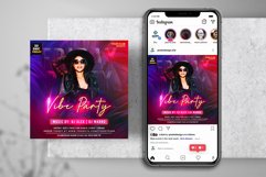 Vibe DJ Party Instagram Flyer Product Image 1