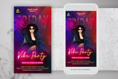 Vibe DJ Party Instagram Flyer Product Image 2