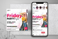 White Party Event Instagram Flyer Product Image 1