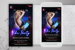 Vibe Club Party Instagram Flyer Product Image 2