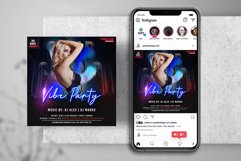 Vibe Club Party Instagram Flyer Product Image 1