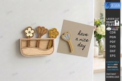 Fridge Magnet Laser Cut | Kitchen Decor SVG | Kitchen Magnet Product Image 1