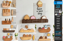 Fridge Magnet Laser Cut Laser Cut Bundle | Kitchen Decor SVG Product Image 1
