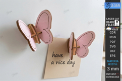 Cute 3D Fridge Magnets Laser Cut | Home Decor | Butterflies Product Image 1