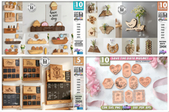 Fridge Magnets Mega Bundle Laser Cut | Wall Decor | Planners Product Image 5