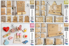 Fridge Magnets Mega Bundle Laser Cut | Wall Decor | Planners Product Image 3