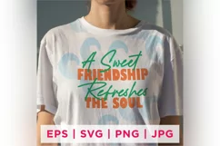 A Sweet Friendship Refreshes The Soul Friend Day Product Image 2