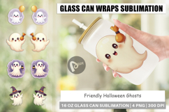 Glass Can Friendly Ghosts Product Image 1