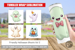 Tumbler Friendly Ghosts Product Image 1