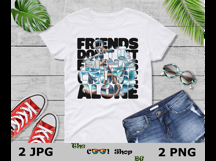 Friends Don&#039;t Let Friends Cruise Alone Png, Cruise Ship Png Product Image 3