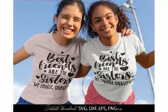 bestie SVG, Big Sister SVG, Best Friends SVG, bestie squad Product Image 2
