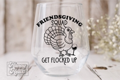 Friends Giving Squad SVG PNG - Funny Thanksgiving Turkey Product Image 4