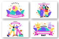 10 Happy Friendship Day Illustration Product Image 3