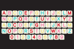Friendship Bracelet Color Font Product Image 4