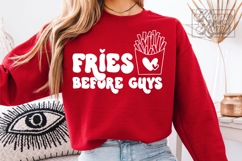 Fries Before Guys SVG PNG - Anti Valentine Funny Shirt Product Image 3