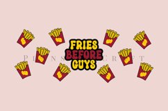 fries before guys coffee glass wrap svg glass mug svg presized for 11oz and 15oz glass ready to cut and sublimation files