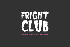 Fright Club Spooky Horror Font Product Image 1