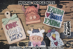 Farm Sweet Farm Magnets Modge Podge SVG's and Printables Product Image 1