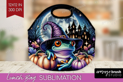 Frog Halloween Lunch Bag Cute Animal Lunch Bug PNG Product Image 1