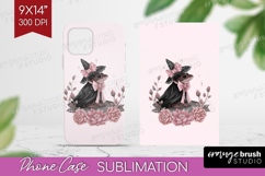 Frog Cute Phone Case PNG Pink Halloween Case PNG Sublimation Product Image 1