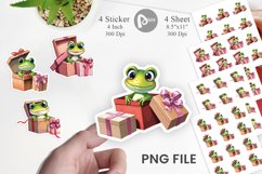 Frog Sticker Gift Product Image 1