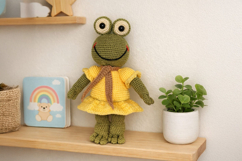 Frog Doll Crochet Pattern Product Image 1
