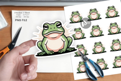 Frog Mood Sticker Product Image 1