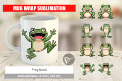 Mug Wrap Frog Mood Product Image 1