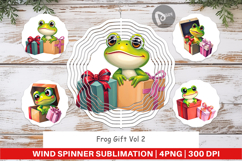 Wind Spinner Frog Gift Product Image 1