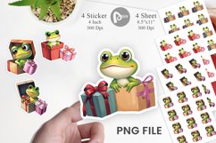 Frog Sticker Gift Product Image 1