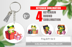 Keychain Frog Gift Product Image 1