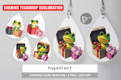 Earring Frog Gift Product Image 1