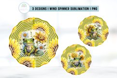 Frog Wind Spinner Sublimation Designs Product Image 1