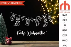 frohe weihnachten svg, germany christmas svg, deutsche christmas svg, santa socks svg, christmas socks svg, hanging socks svg, socks string svg, christmas stockings svg, xmas socks svg, winter window svg, hanging ornament svg, christmas card svg