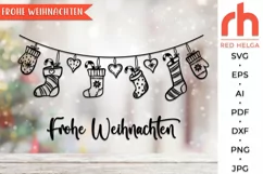 frohe weihnachten svg, germany christmas svg, deutsche christmas svg, santa socks svg, christmas socks svg, hanging socks svg, socks string svg, christmas stockings svg, xmas socks svg, winter window svg, hanging ornament svg, christmas card svg