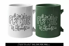 Download this Frohe Weihnachten SVG today for a Good Price. These German Christmas files are compatible with Cricut, Glowforge and Silhouette Cutting Machines.