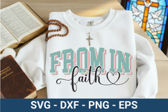 From In Faith - Christian SVG Design Product Image 1