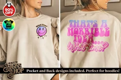 That's a horrible idea! | Funny T-shirt | SVG, DTF, PNG Product Image 3