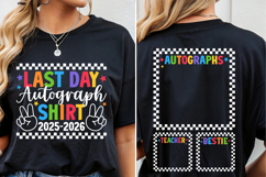 Last Day Autographs Peace Out Svg Png Bundle, Last Day Product Image 2