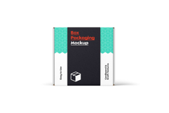 Front View Box Mockup Product Image 1