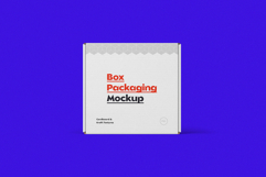 Front View Box Mockup Product Image 2