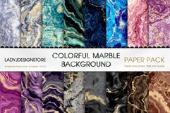 Colorful Marble Digital Seamless Printable Seamless Texture Product Image 1