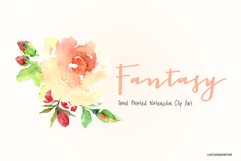 Watercolor hand painted Flowers ClipArt Product Image 2