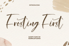Frosting First Font Product Image 1