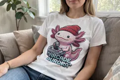 Frostlight Arcade Holiday Crew Sublimation Product Image 4