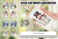 Glass Can Frosty Friends Product Image 1