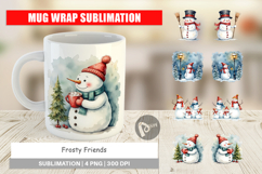 Mug Wrap Frosty Friends Product Image 1