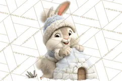 Winter Wonderland Clipart, Winter Animals PNG, & Clip Art Product Image 3
