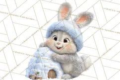 Winter Wonderland Clipart, Winter Animals PNG, & Clip Art Product Image 3